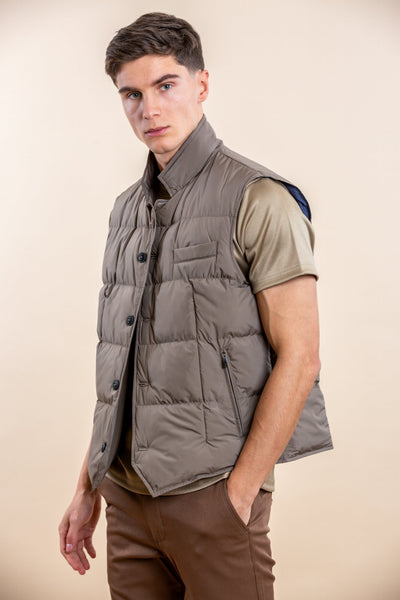 Voyager TAUPE Puffer Bodywarmer